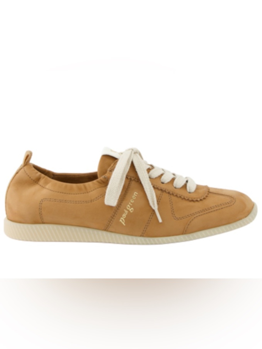 Tan Leather Sneaker. Super soft